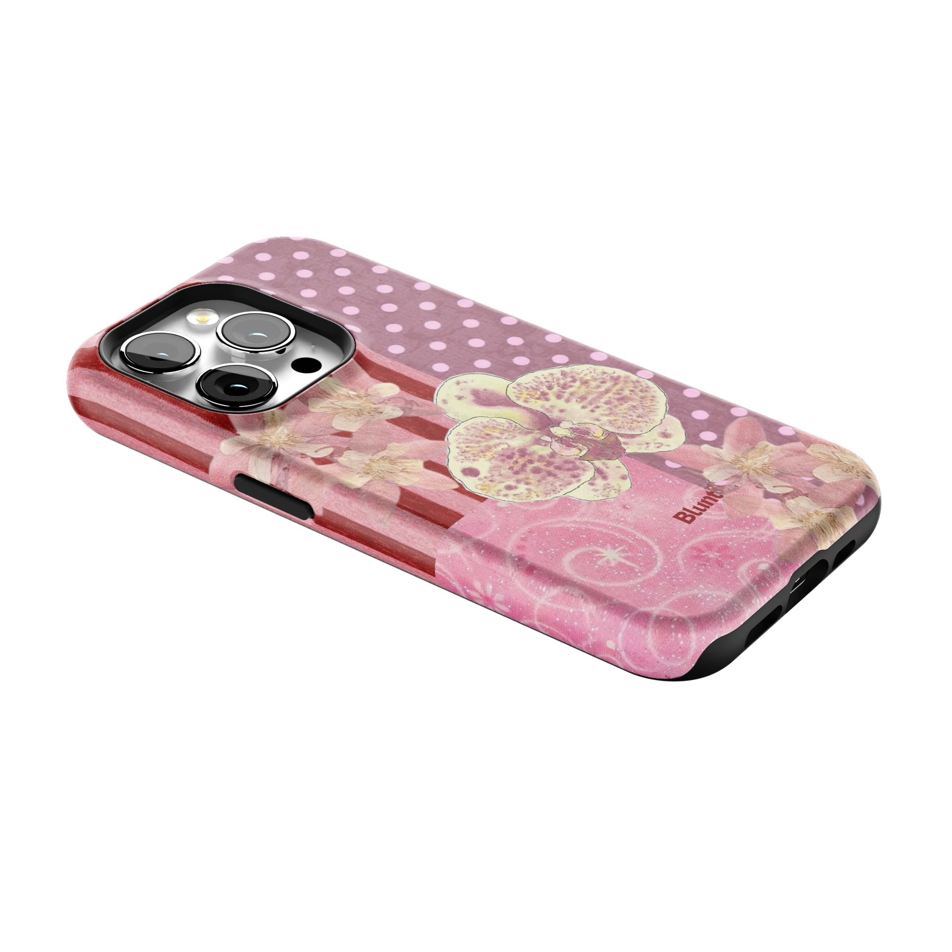 Rose Polka iPhone Case gallery - Iphone_15_Pro_2
