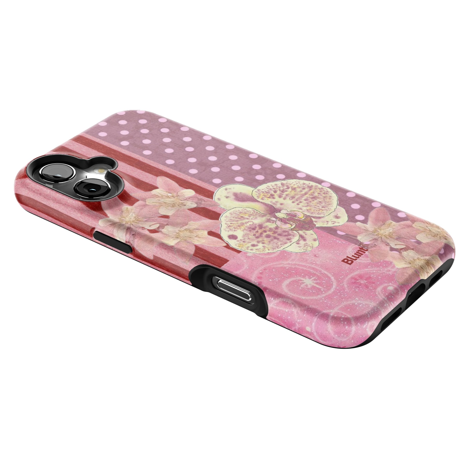 Rose Polka iPhone Case gallery - Iphone_16_Mini_Air_Plus_2