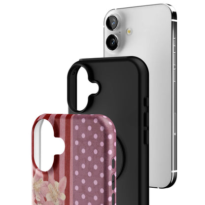 Rose Polka iPhone Case gallery - Iphone_16_Mini_Air_Plus_3