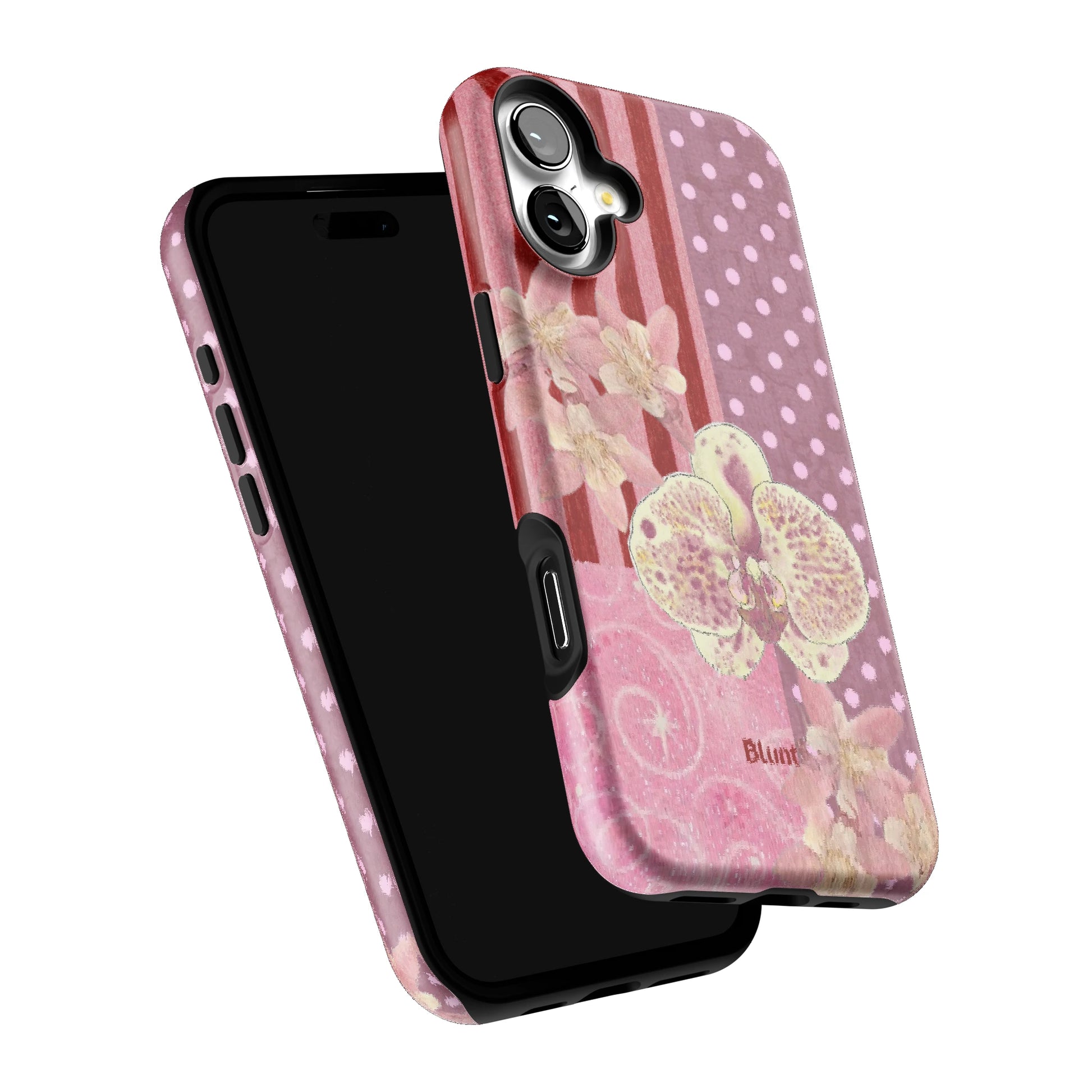 Rose Polka iPhone Case gallery - Iphone_16_Mini_Air_Plus_6