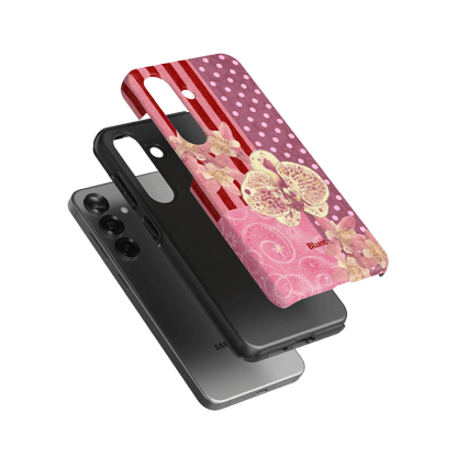 Rose Polka Samsung Case - Blunt Cases