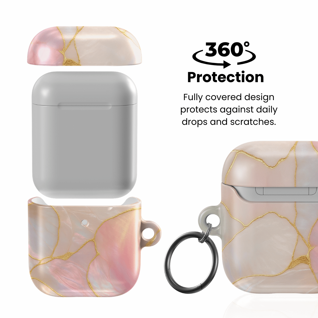 Rose Quartz AirPod Case - Blunt Cases