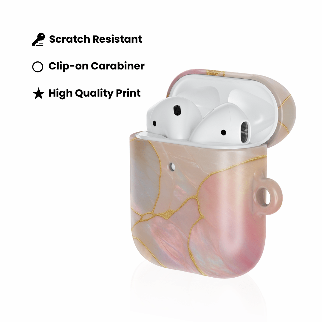 Rose Quartz AirPod Case - Blunt Cases