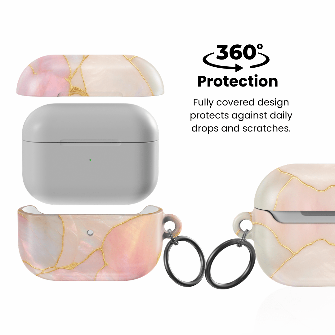 Rose Quartz AirPod Case - Blunt Cases