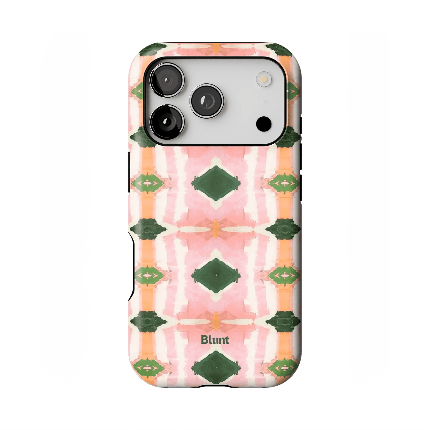 Rose Quartz Grid iPhone Case - Blunt Cases