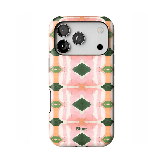 Rose Quartz Grid iPhone Case - Blunt Cases