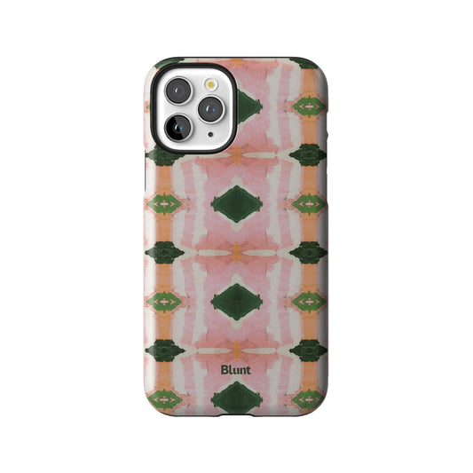 Rose Quartz Grid iPhone Case gallery - Iphone_11_Pro_1