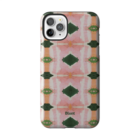 Rose Quartz Grid iPhone Case gallery - Iphone_11_Pro_Max_1