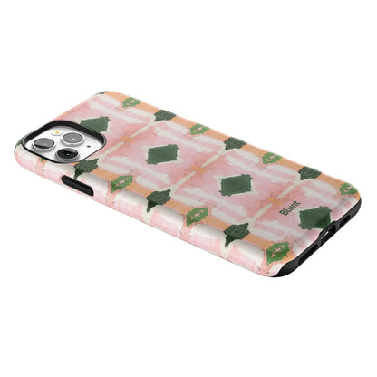 Rose Quartz Grid iPhone Case gallery - Iphone_11_Pro_Max_2
