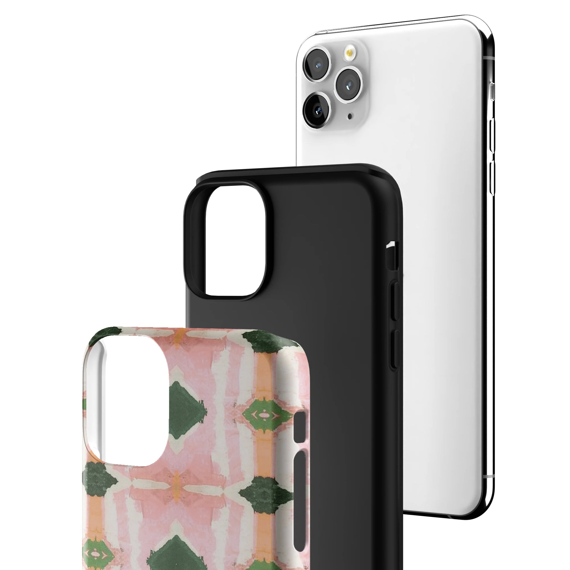 Rose Quartz Grid iPhone Case gallery - Iphone_11_Pro_Max_3