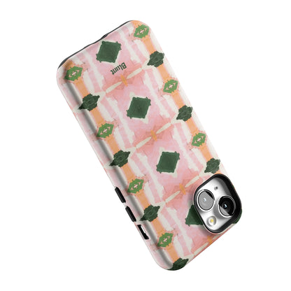 Rose Quartz Grid iPhone Case gallery - Iphone_13_Iphone_5