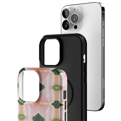 Rose Quartz Grid iPhone Case gallery - Iphone_13_Pro_Max_3
