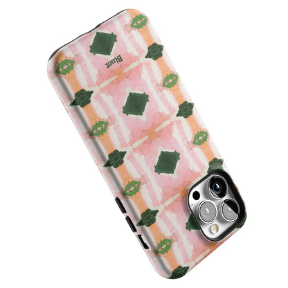 Rose Quartz Grid iPhone Case gallery - Iphone_13_Pro_Max_5