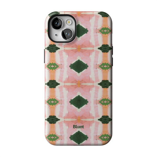 Rose Quartz Grid iPhone Case gallery - Iphone_14_Mini_Air_Plus_1