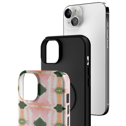 Rose Quartz Grid iPhone Case gallery - Iphone_14_Mini_Air_Plus_3