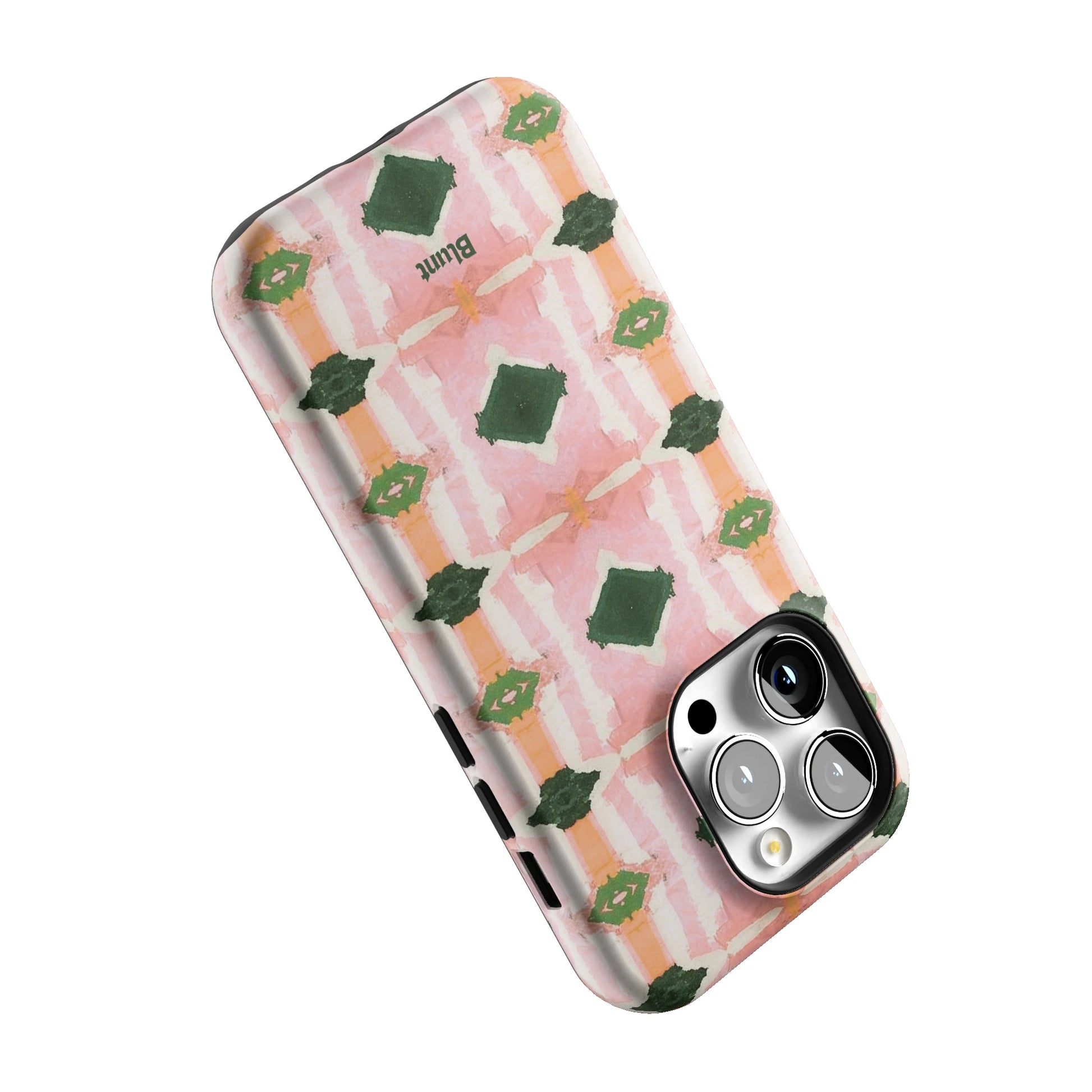 Rose Quartz Grid iPhone Case gallery - Iphone_14_Pro_5