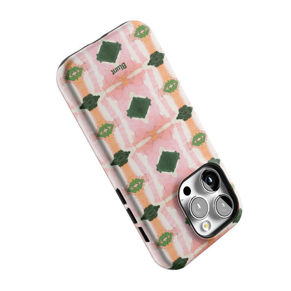 Rose Quartz Grid iPhone Case gallery - Iphone_14_Pro_5