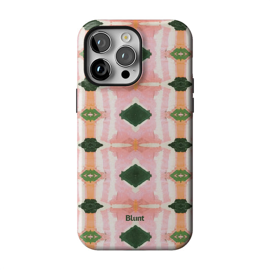 Rose Quartz Grid iPhone Case gallery - Iphone_14_Pro_Max_1