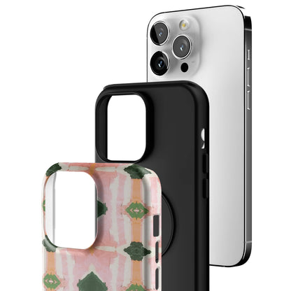 Rose Quartz Grid iPhone Case gallery - Iphone_14_Pro_Max_3