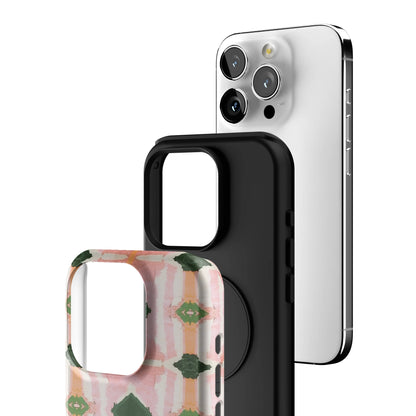 Rose Quartz Grid iPhone Case gallery - Iphone_15_Pro_3