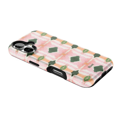 Rose Quartz Grid iPhone Case gallery - Iphone_16_Iphone_2