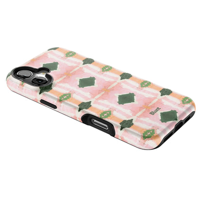 Rose Quartz Grid iPhone Case gallery - Iphone_16_Mini_Air_Plus_2