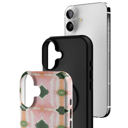 Rose Quartz Grid iPhone Case gallery - Iphone_16_Mini_Air_Plus_3