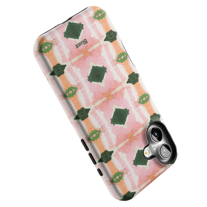 Rose Quartz Grid iPhone Case gallery - Iphone_16_Mini_Air_Plus_5