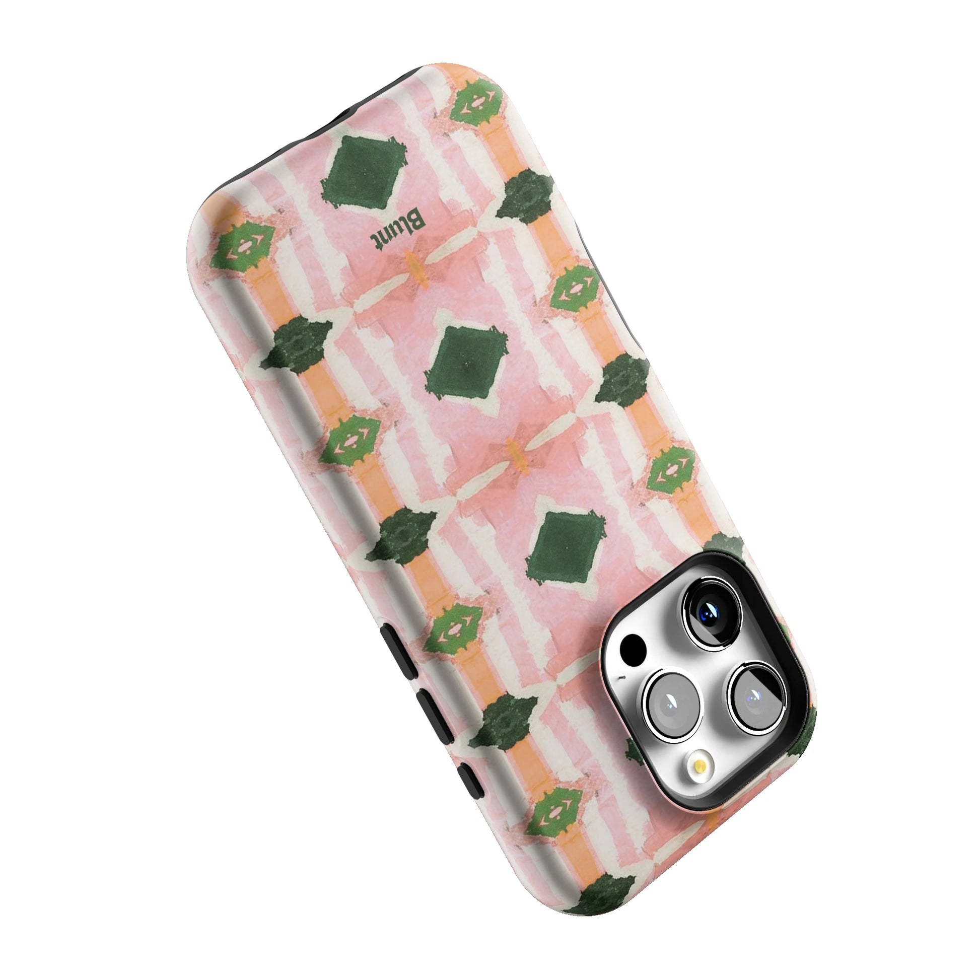 Rose Quartz Grid iPhone Case gallery - Iphone_16_Pro_5