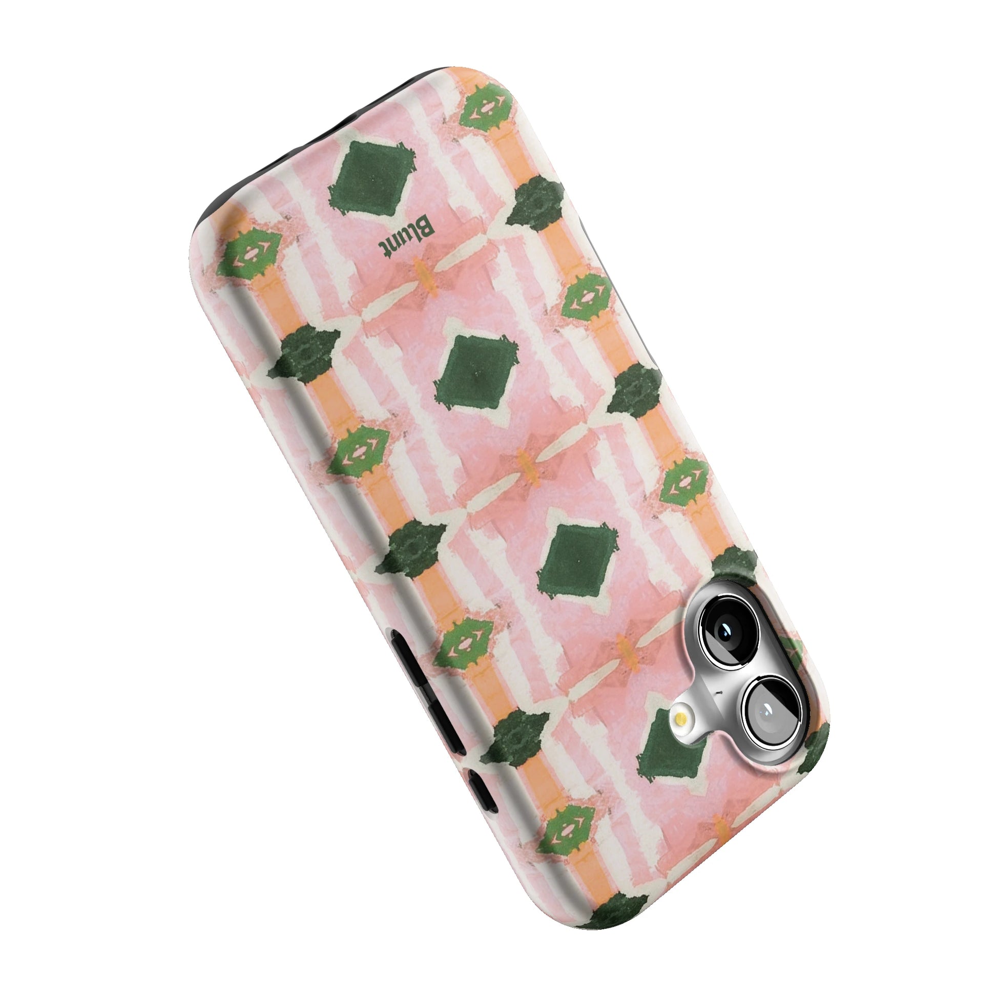 Rose Quartz Grid iPhone Case gallery - Iphone_17_Iphone_5