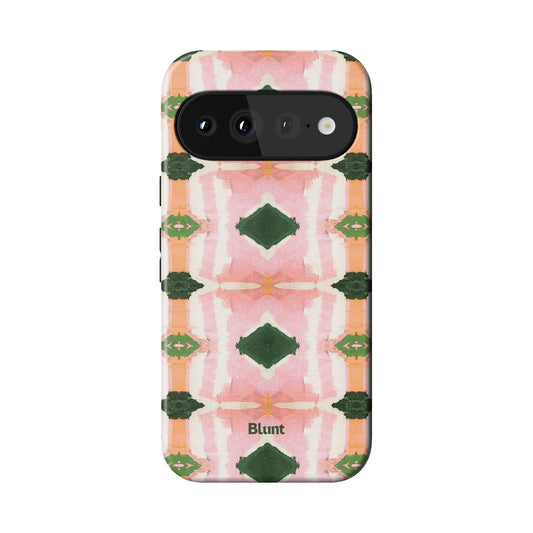 Rose Quartz Grid Pixel Case - Blunt Cases