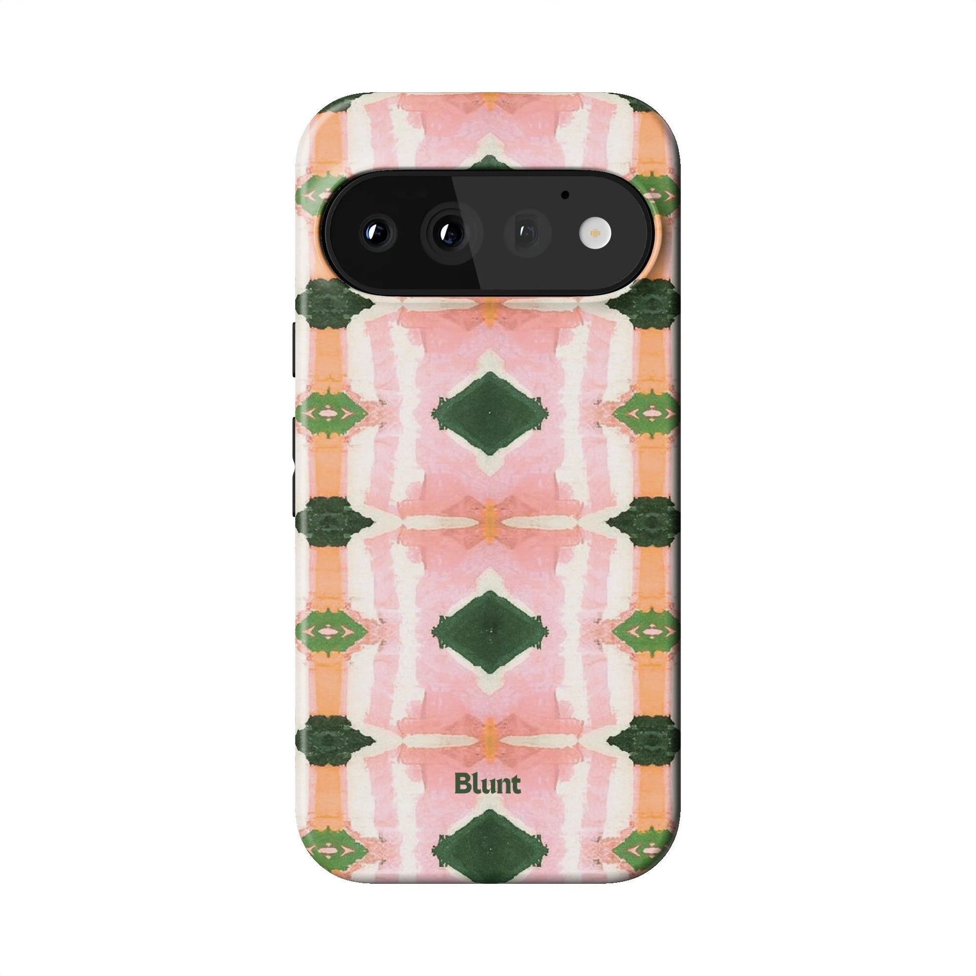 Rose Quartz Grid Pixel Case - Blunt Cases