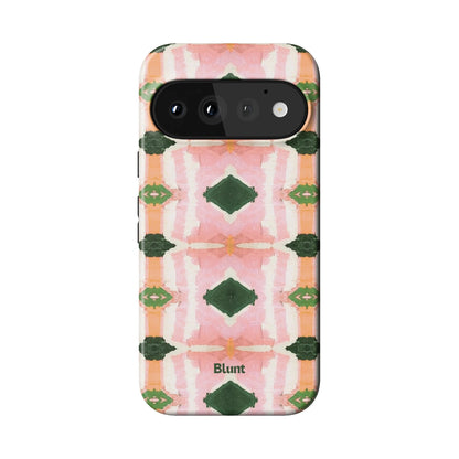 Rose Quartz Grid Pixel Case - Blunt Cases