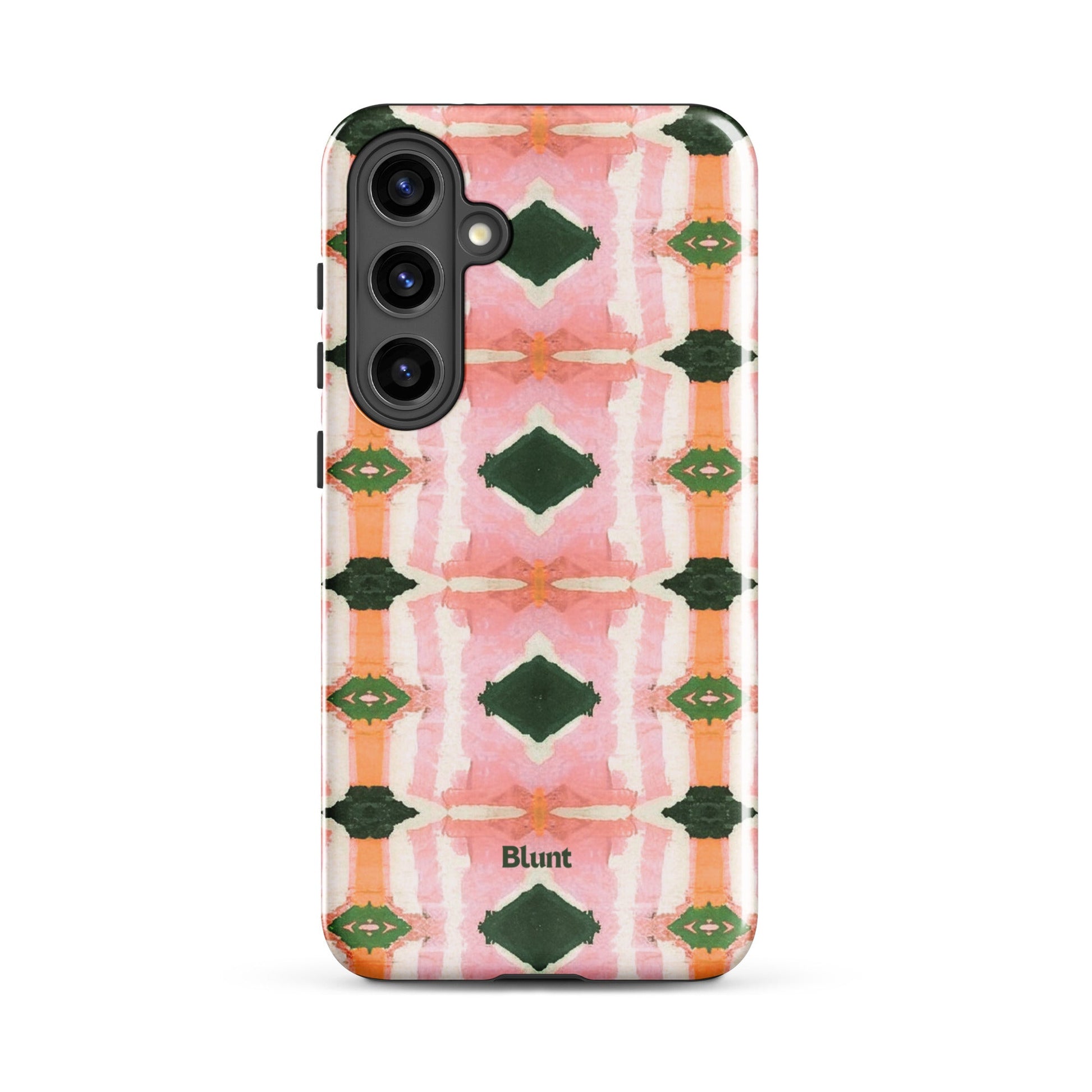 Rose Quartz Grid Samsung Case - Blunt Cases