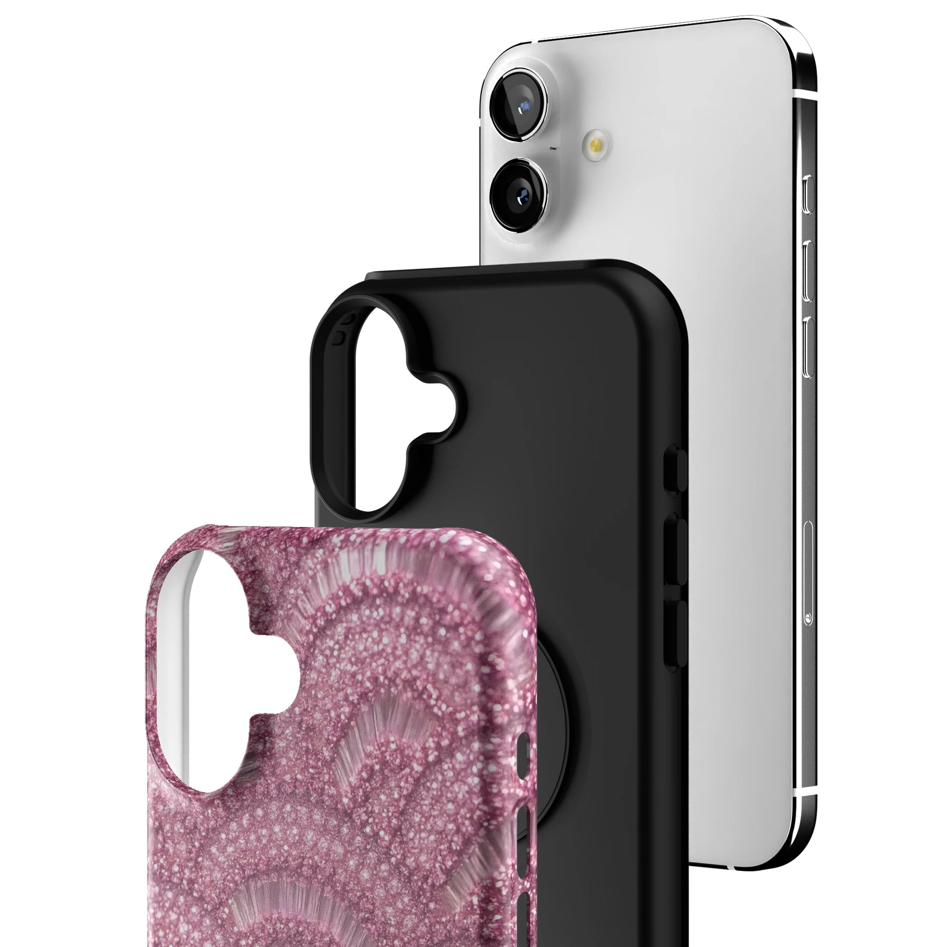 Rose Scallop iPhone Case gallery - Iphone_16_Mini_Air_Plus_3