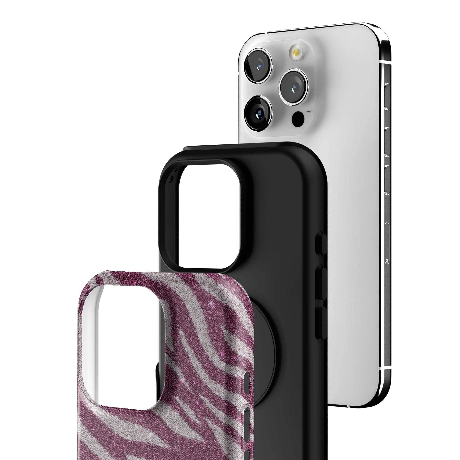 Rose Stripe iPhone Case gallery - Iphone_16_Pro_3