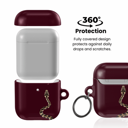 Rouge Serpent AirPod Case - Blunt Cases