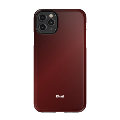 Oxblood iPhone Case