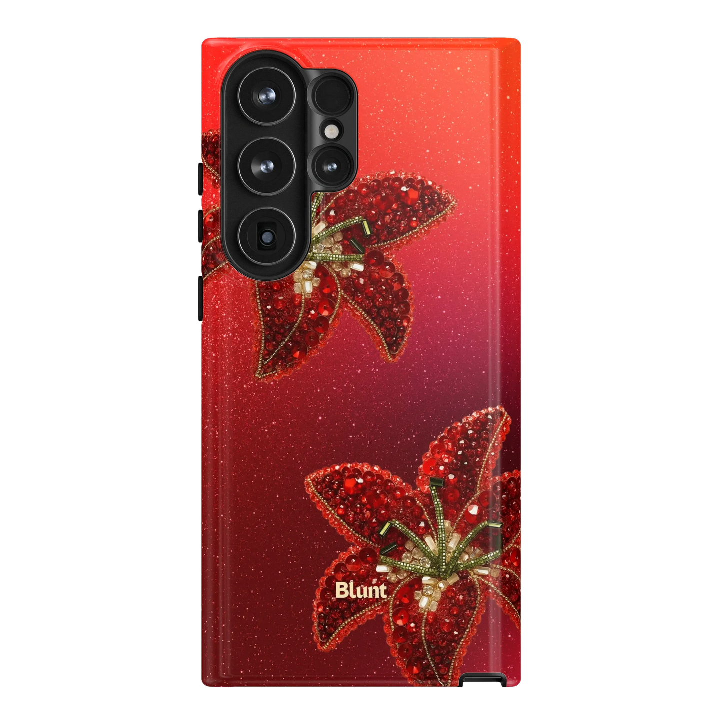 Scarlet Petals Samsung Case