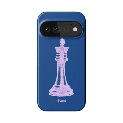 Royal Blue King Pixel Case - Blunt Cases