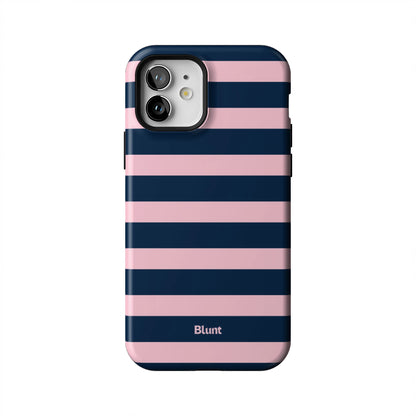 Blueberry-Blush-Stripe-iphone-case-iPhone 12-1