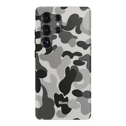 Grey Camo Samsung Case