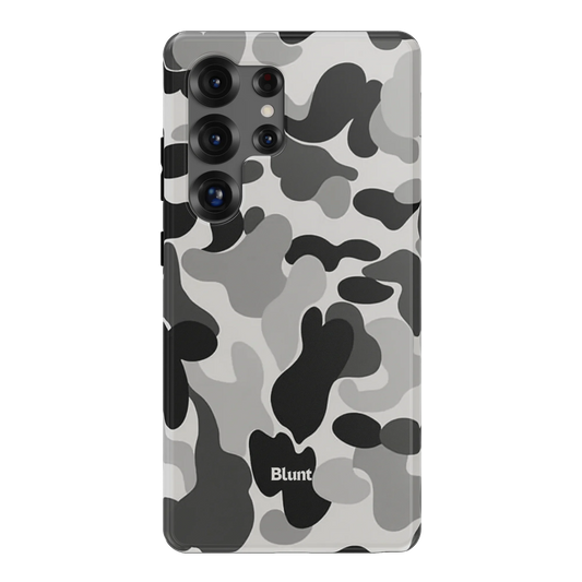 Grey Camo Samsung Case