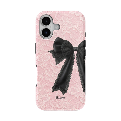 Blushed Bow iPhone Case