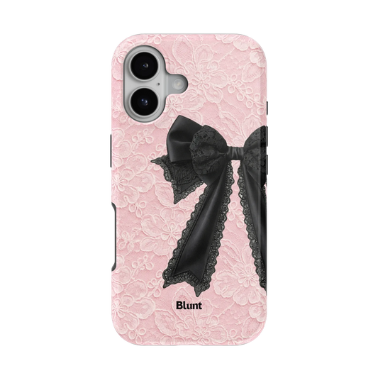 Blushed Bow iPhone Case