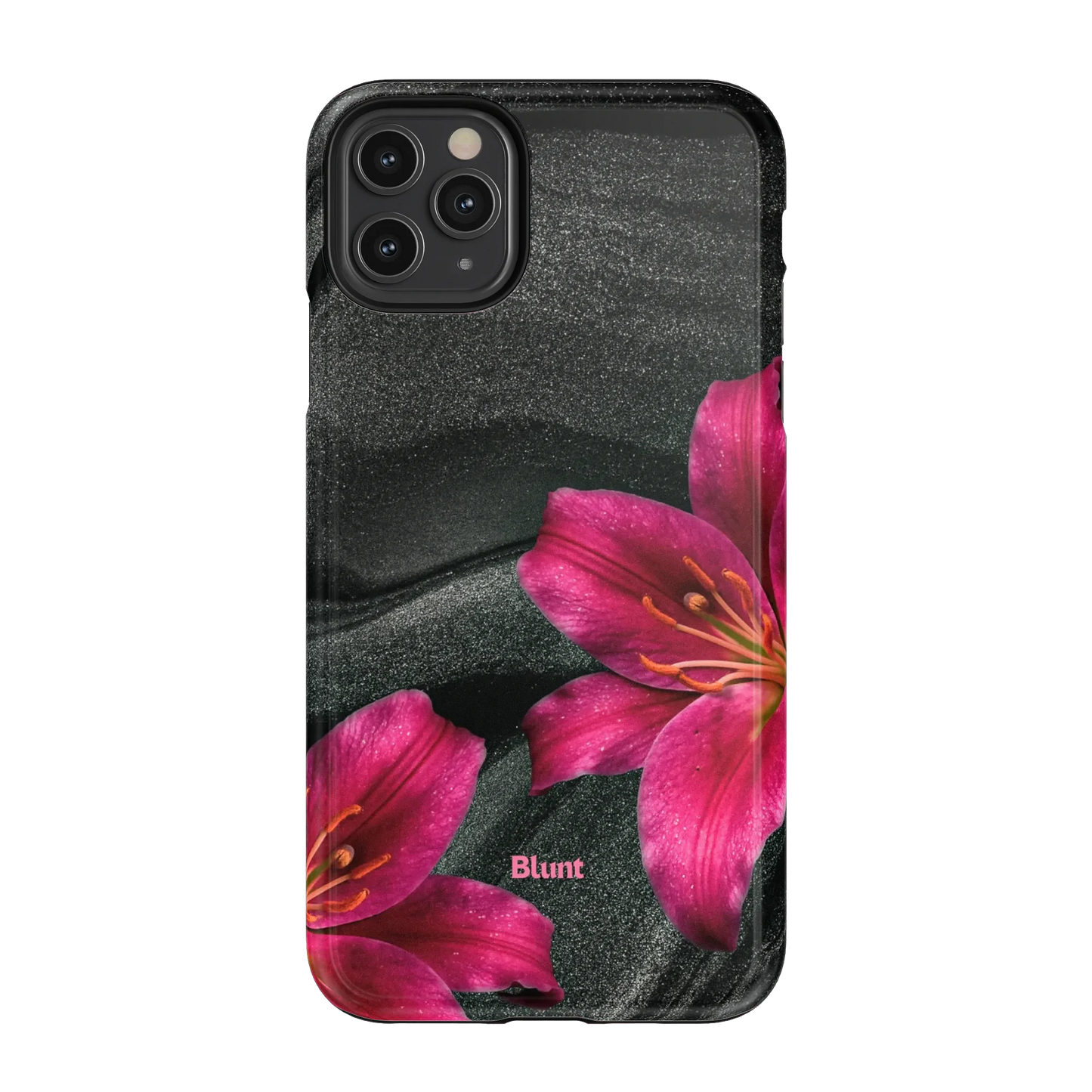 Midnight Petals iPhone Case