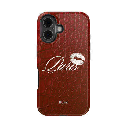 French Kiss iPhone Case