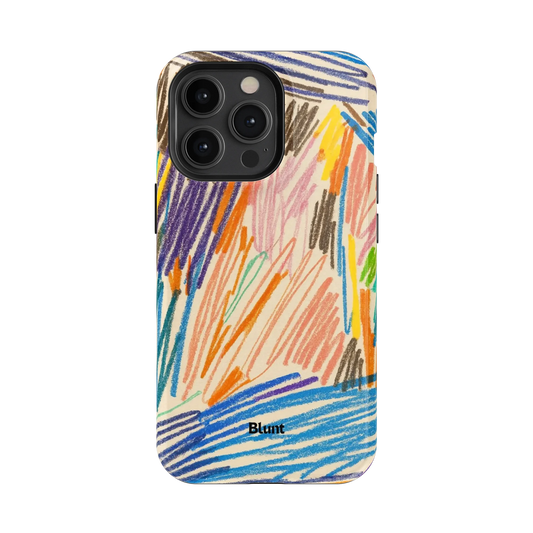 Static Lines iPhone Case