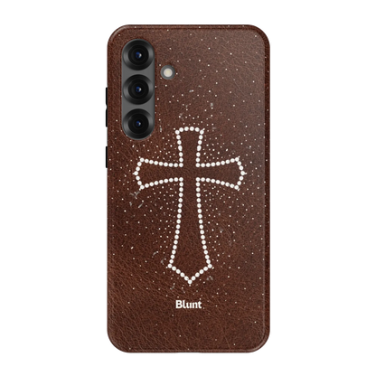 Brown-Diamara-samsung-case-Galaxy S25 Plus-1