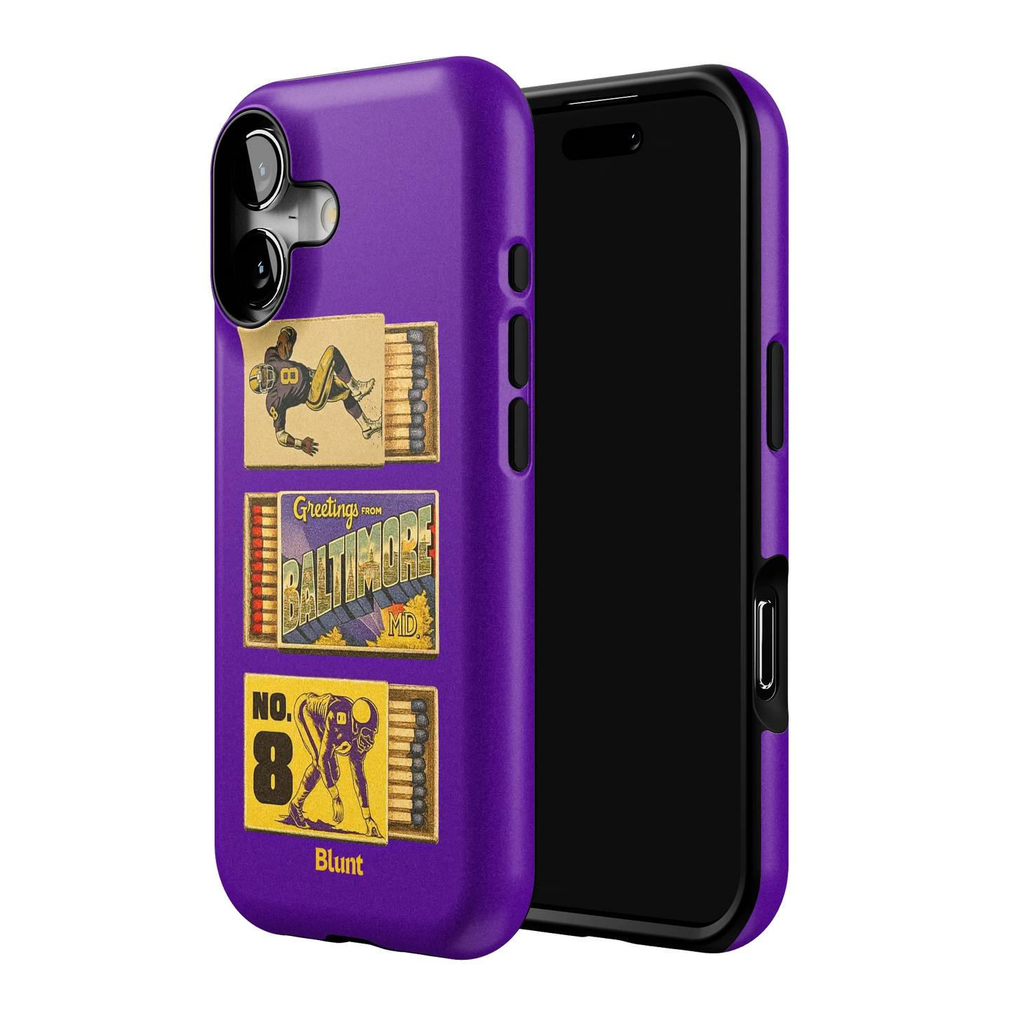 B'More Football iPhone Case